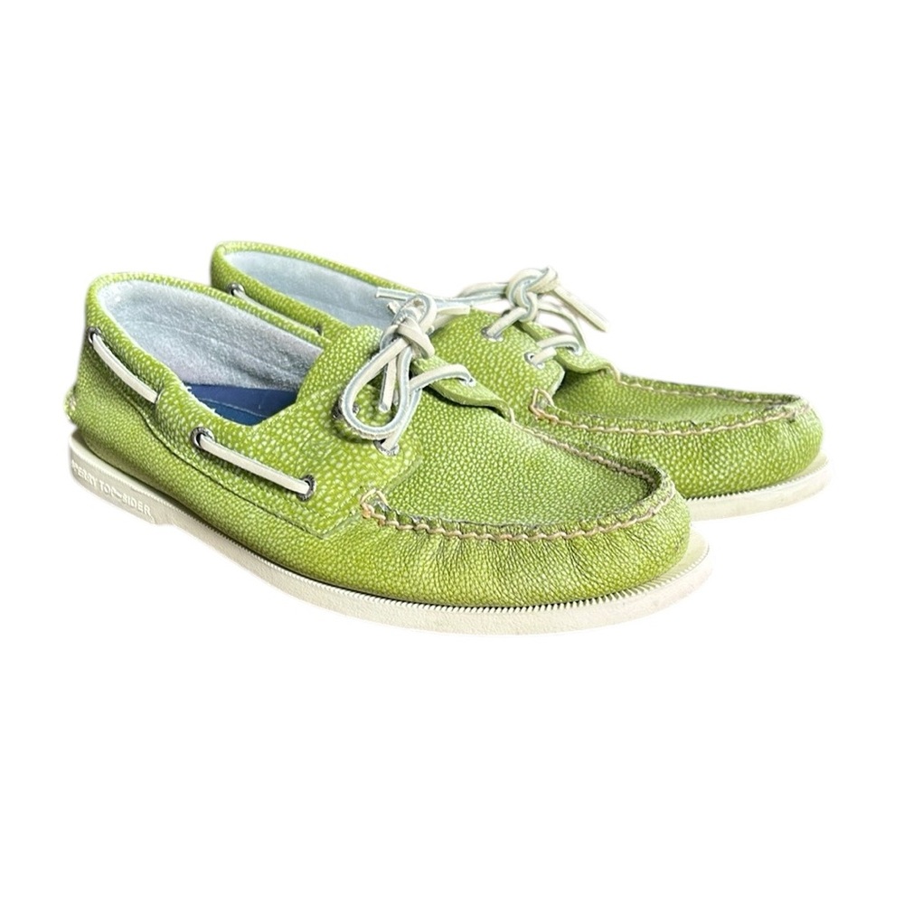 Sperry top-Sider men’s boat shoe green size 11.5